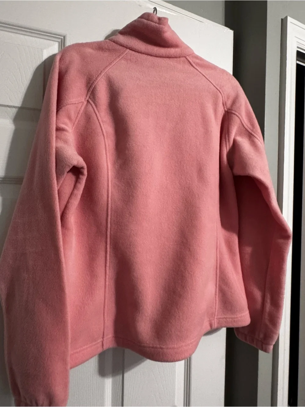 Columbia Pink Full-Zip Girls' Fleece Jacket